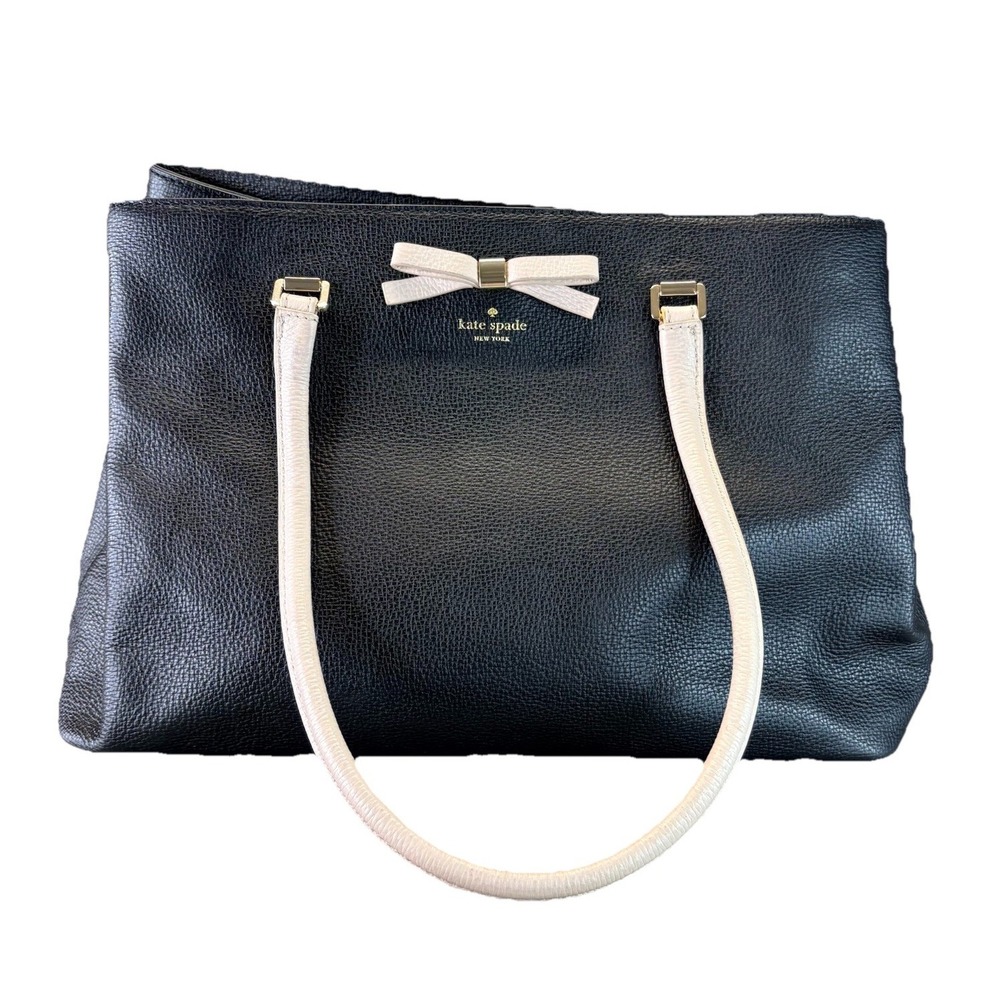 Kate Spade New York Henderson Street Maryanne Pebbled Leather Tote Bag bow *Read